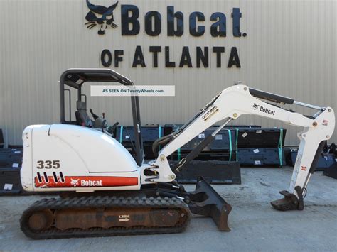 335 bobcat excavator specs|bobcat 335 excavator specifications.